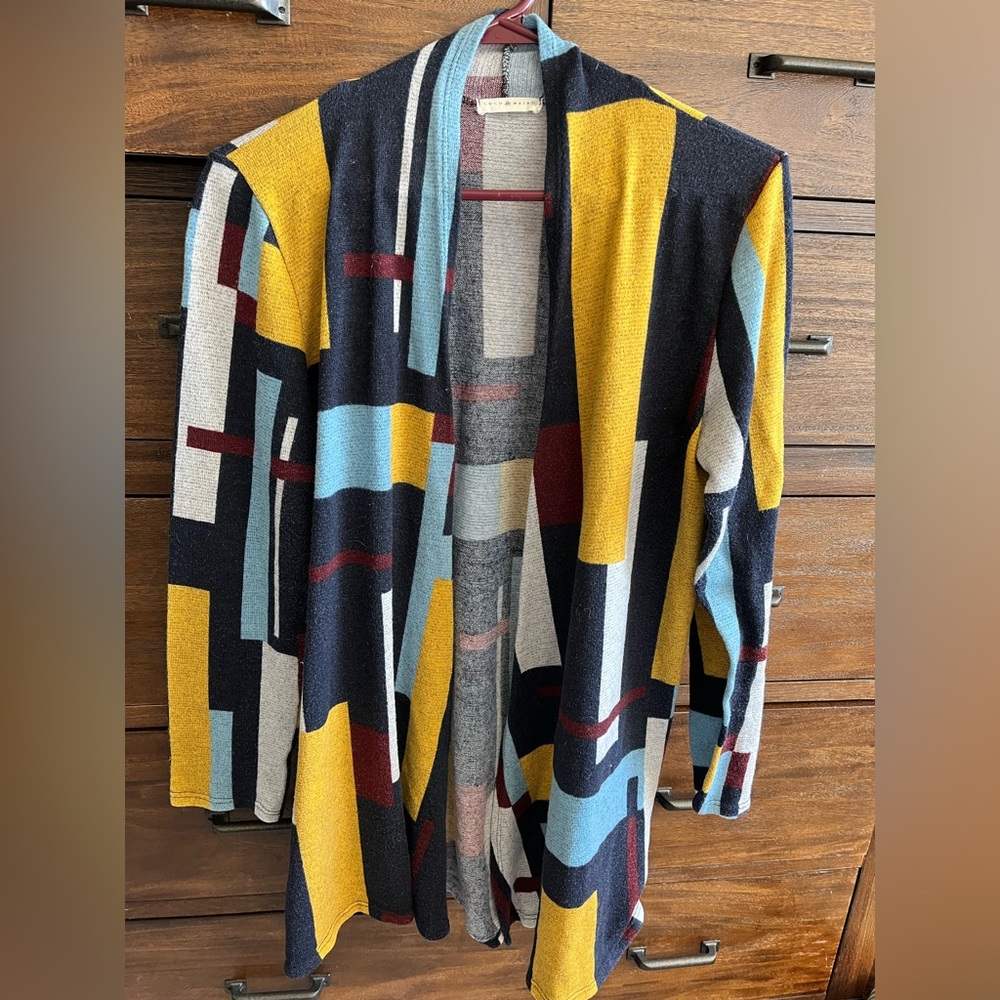 Coco & Main multicolor cardigan sweater - size XL